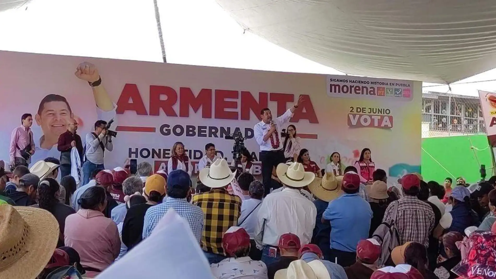 Alejandro Armenta candidato a gobernador de Puebla